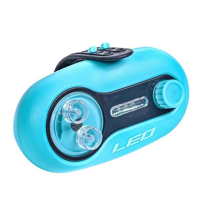 Intelligent Night Fishing LED Bite Alarm with Precision Induction Turntable Blue Nova Fishing & Outdoors