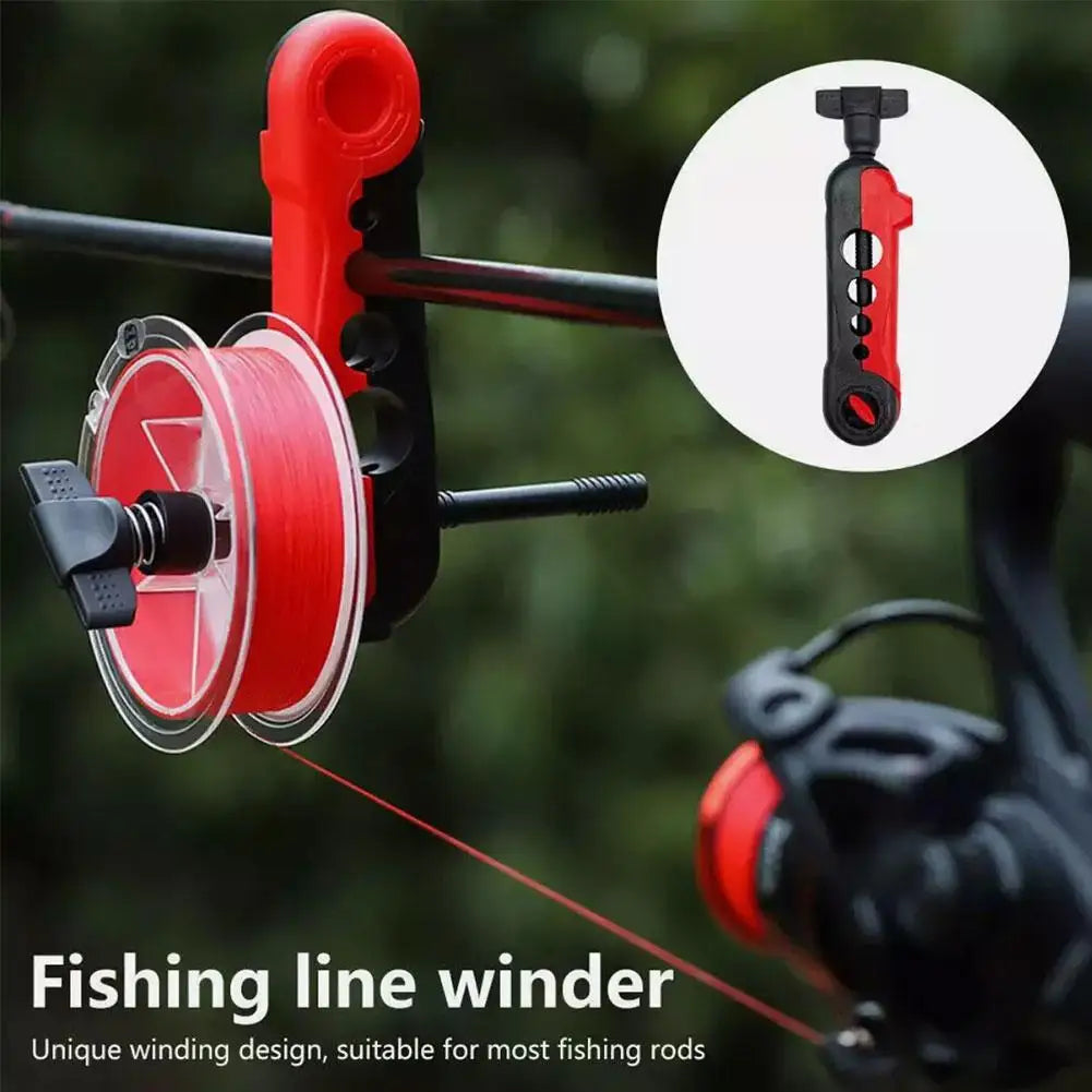 Pro Portable Fishing Line Spooler – Removable Winder & Rod Holder Nova Fishing & Outdoors