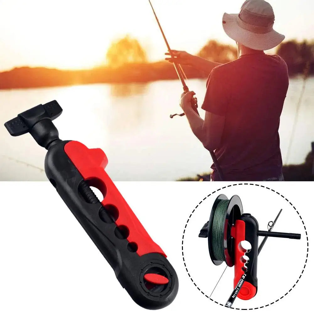 Pro Portable Fishing Line Spooler – Removable Winder & Rod Holder Nova Fishing & Outdoors